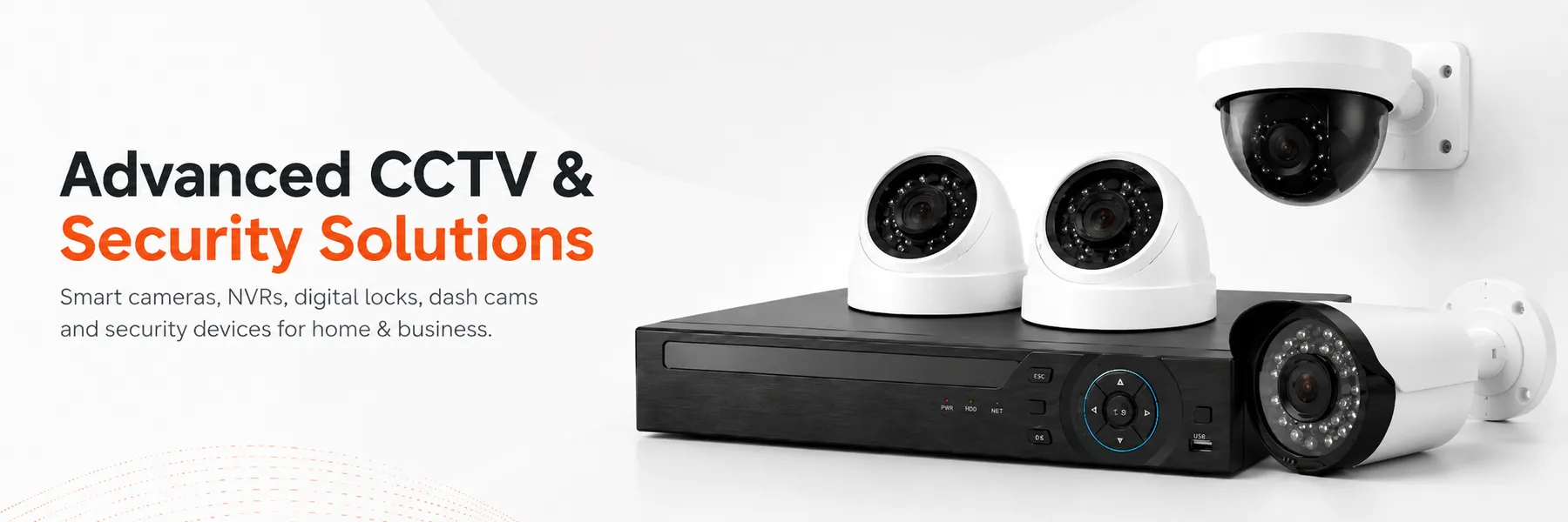 Security cameras and DVR equipment